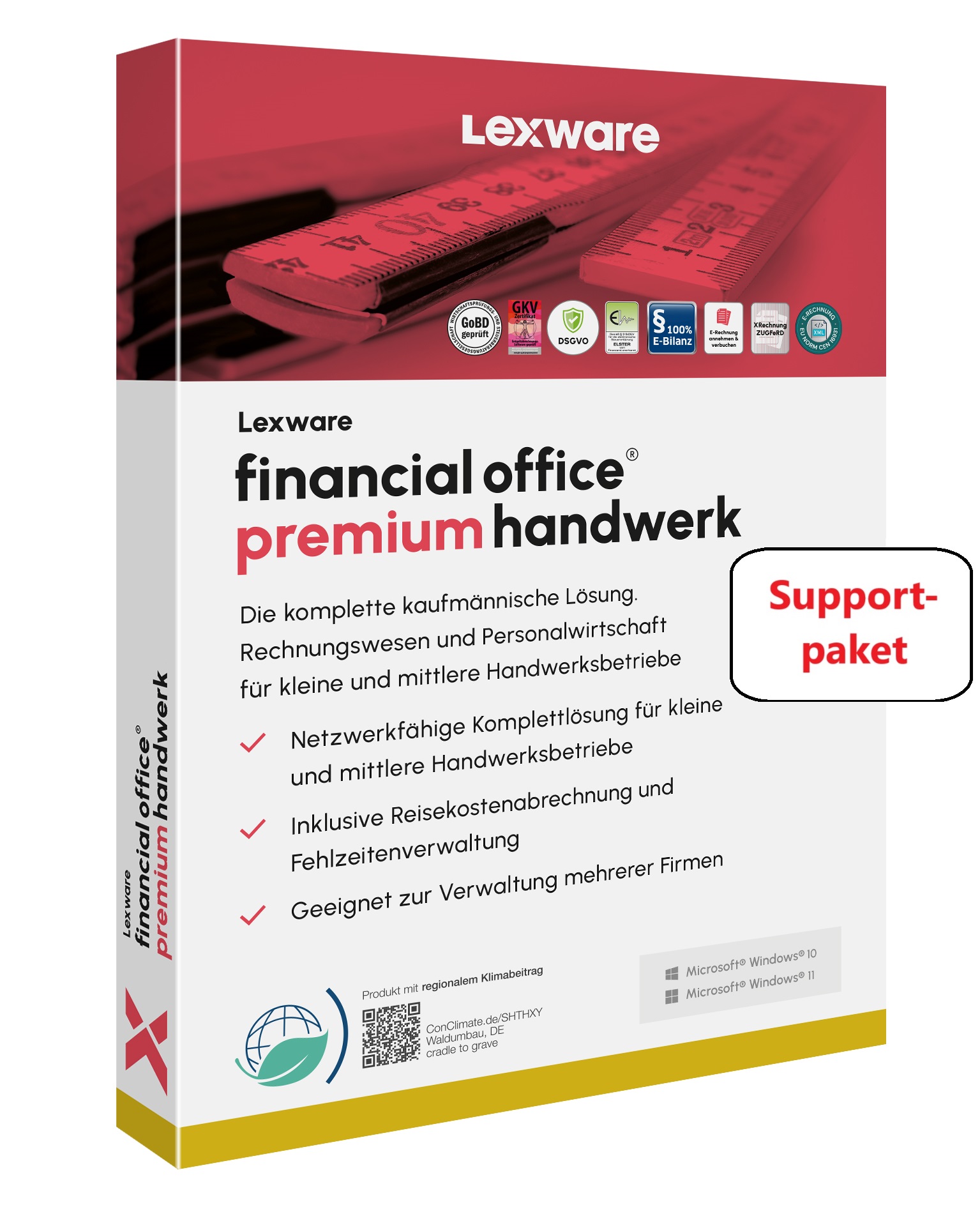 financial office handwerk premium Supportpaket  Version: Premium / Zahlweise: jährliche Zahlung