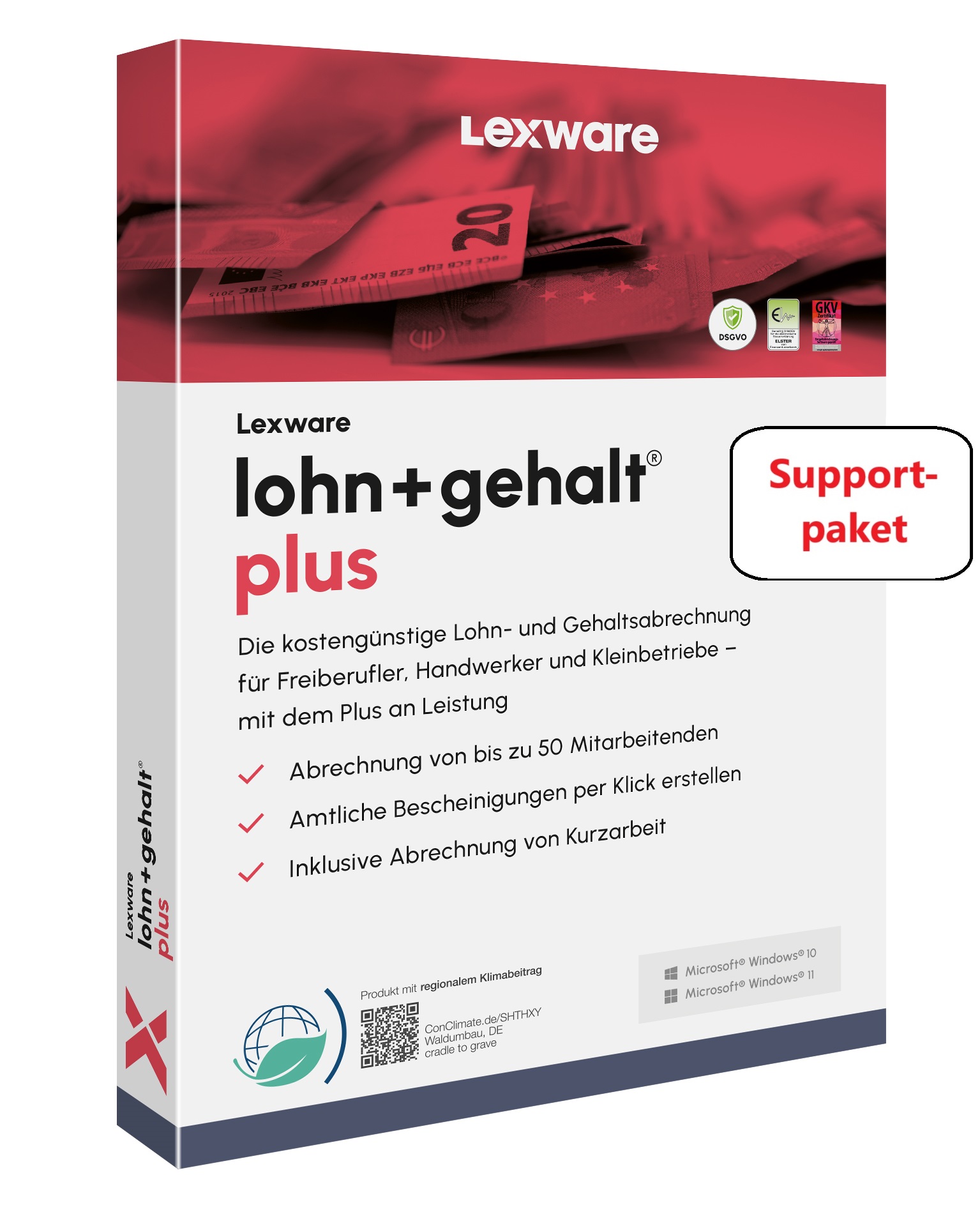 lohn+gehalt plus Supportpaket