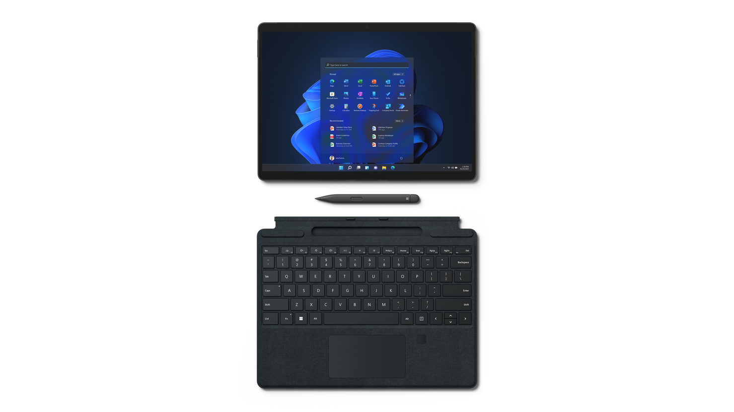 Surface Pro Signature Keyboard [DE] für Pro X/8/9 geeignet
