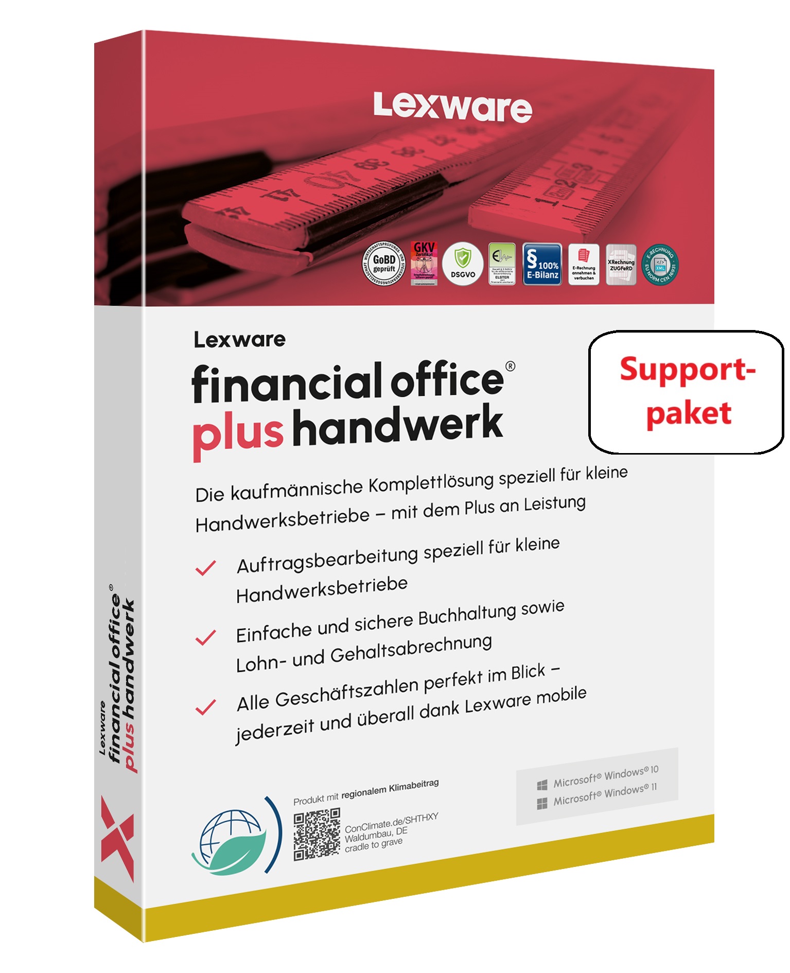 financial office handwerk plus Supportpaket Version: Plus / Zahlweise: jährliche Zahlung