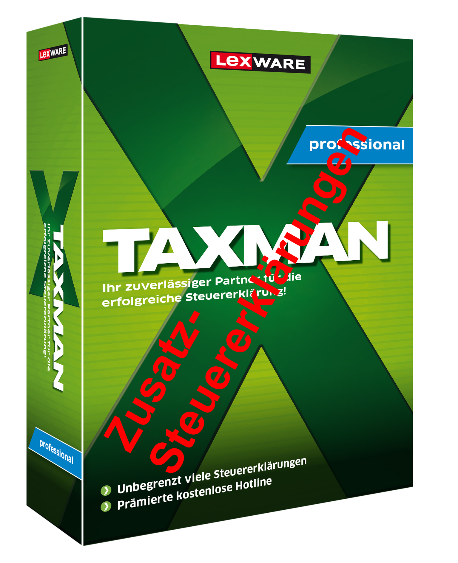 TAXMAN professional 2024 25 ZusatzSteuererklärungen 25 SW10160.1